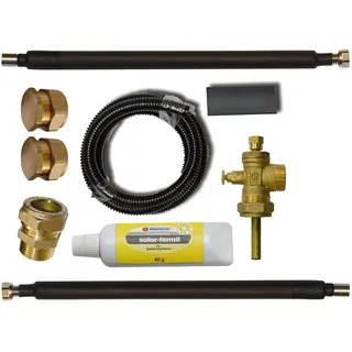 Solarbayer Silversun Solar Kollektorset Anschlussset Befestigung bestehend aus