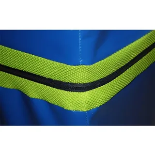 Softee Verstärkte Hochsprung-landefläche Mit Feuerfester Abdeckung - Blue / Yellow - 300 x 200 x 30 cm