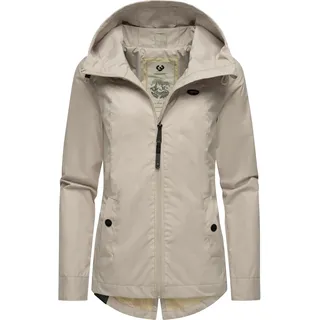 Outdoorjacke RAGWEAR "Übergangsjacke Monade Übergang", Damen, Gr. XXL, beige (bone24), Obermaterial: 100% Polyester PES.  Obermaterial: Futter: 100% Polyester PES., Jacken Outdoorjacke