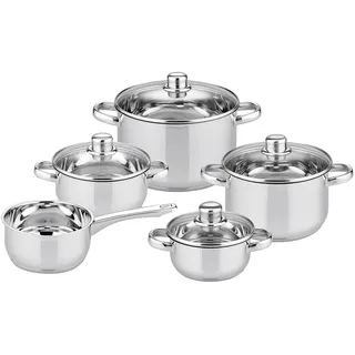 ELO Galactica Topf-Set 5-tlg. Kochtopf + Glasdeckel + Pfanne