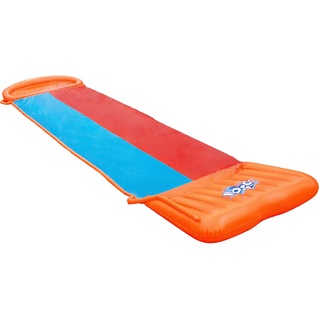 Bestway H2OGO!TM Doppel-Wasserrutsche mit aufblasbarer Startrampe, Double Ramp, 549 x 138 cm