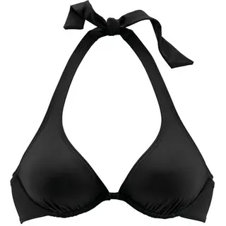 BENCH Bügel-Bikini-Top Damen Schwarz 36 Cup B