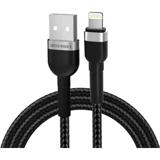 wozinsky WNBAL2 USB-A / Lightning 2.4A, 2m, Cable - Black