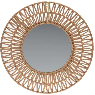 Wandspiegel Spiegel Dekospiegel Wanddeko 45 cm Boho Dekoration Deko Hängespiegel