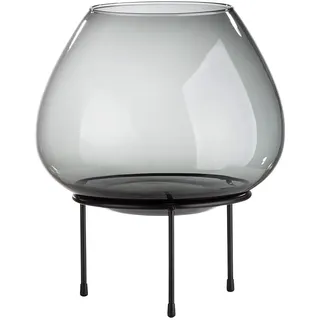 Gilde »Vitu, Weihnachtsdeko« aus Glas mit dreibeinigem Metallständer,