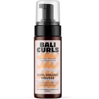 BALI CURLS Curl Volume Foam – Leichter Styling-Schaumfestiger für Locken – Luftiger Lockenschaum für voluminöses Haar – Haarschaum für extra Halt und geschmeidige Styling-Ergebnisse – 150ml