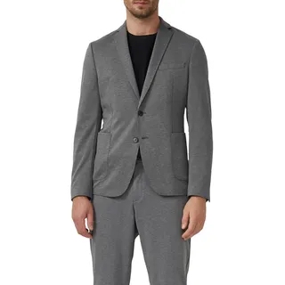 s.Oliver Herren Indoor-Sakko – Slim Fit, Stretch-Jersey, Reverskragen