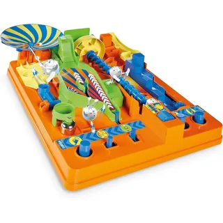 TOMY Screwball Scramble - Kugelbahn Geschicklichkeitsspiel ab 5J | Murmelbahn Geschicklichkeitsspiel - Kugelblitz Spiel, Spiele ab 5 Jahren, Familienspiel, Motorik