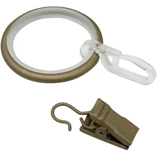 GARDINIA Gardinenringe für Ø 19 mm