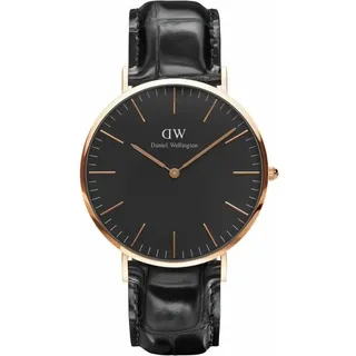 Daniel Wellington Classic Reading Black Herren Armbanduhr DW00100129
