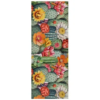 Atticgo Küchenteppich Mehrfarbig Ricci 52/100 cm , Multicolor , Textil , Baum/Pflanze/Natur , Rechteckig , 52x100 cm , antistatisch, rutschfeste Unterfläche, waschbar , Teppiche und Böden, Teppiche, Teppichläufer, Küchenteppiche