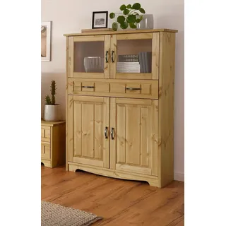 OTTO home Vitrine Trinidad 102 x 37 x 155 cm Beige