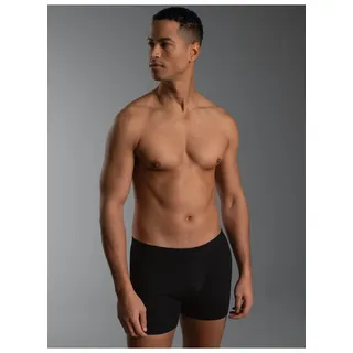 Boxer TRIGEMA "TRIGEMA Herren Pant in bequemer Stretch-Qualität", Herren, Gr. XXL, 1 Stk., schwarz, 95% Baumwolle, 5% Elastan, Unterhosen Boxer