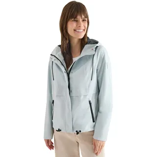 Cecil Windbreaker mit Hoodie watercolour blue M