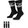 Everyday Essential Funktionssocken Schwarz/Weiß 38-42
