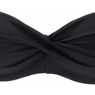 s.Oliver Bandeau-Bikini-Top Damen schwarz Gr.38 Cup C