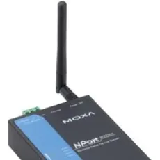 Moxa Wireless Device Server 802.11a - Server, Router, Schwarz