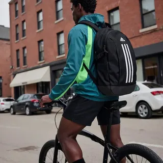 adidas Power Rucksack Schwarz/Weiß