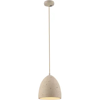 Schöner Wohnen TRAVENTA 1-flg. Ø 21 cm oval Creme/Kunststoff/Metall