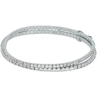 Michael Kors Premium Kors Brilliance Silberfarbenes Messing 28 mm MKJ8359CZ040