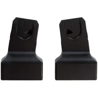 hauck Universal Babyschalen Adapter Kompatibel mit Vision X, Saturn R & Apollo Buggy & Drive N Care Autoschale & Gängige Babyautositze von Cybex, Kiddy, Joie, Kinderkraft, Maxi-Cosi (Schwarz)