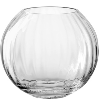 LEONARDO HOME Kugelvase POESIA 17,5 cm, 038940, Glas, Transparent