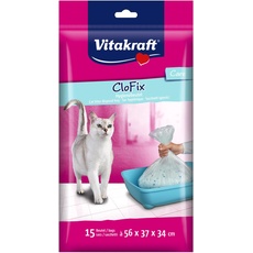 Vitakraft Katzen Hygiene-Beutel Clo fix im Beutel, 1x 15 St