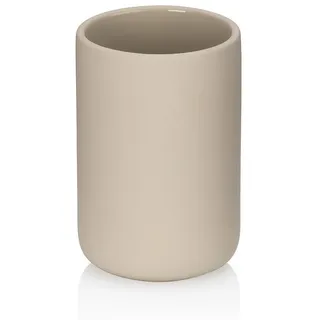Kela Zahnputzbecher Sana Keramik Beige