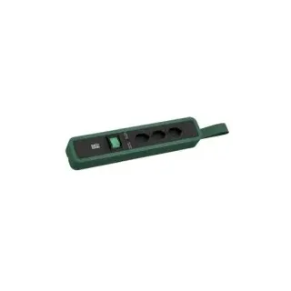 Bachmann 350.245 PRIMO 2 3xCH T13 1xSchalter mit Schlaufe 2,0m T12 RAL6028 350245