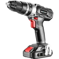 Graphite, Bohrmaschine + Akkuschrauber, Cordless drill / driver GRAPHITE 58G010, 18V, without battery and charger (Akkubetrieb)