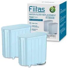 Fiitas Aqua Clean Filter für Philips Kaffeevollautomat CA6903 Aquaclean Wasserfilter Kompatibel mit Philips Latte Go, Saeco, 3100, 4000, 5000 Serie (2 Packs)