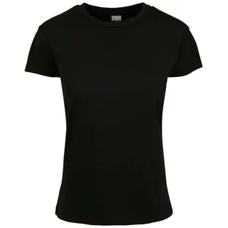 URBAN CLASSICS Ladies Basic Box Tee - Schwarz - XXL