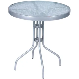 Mojawo Bistrotisch Ø 60 x 70 cm Silber