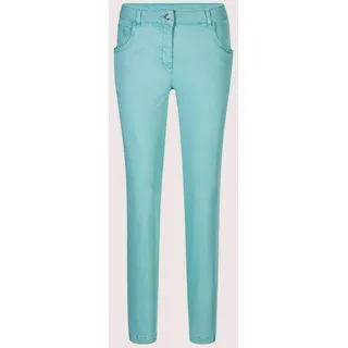 Madeleine Stoffhose »Hose Schlanke Five-Pocket mit Stretch-Komfort«, blau