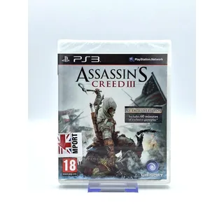 Assassins Creed III 3 - Sony Playstation 3 - PS3 - NEU & OVP - SEALED