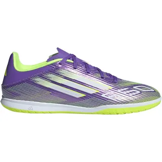 adidas F50 Club IN Herren Purple Rush/Cloud White/Lucid Lemon 46,5