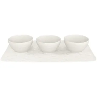 Villeroy & Boch Dipschale 4-tlg. Weiß