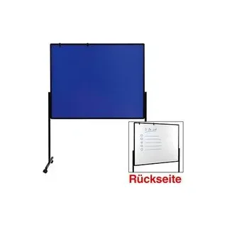 Legamaster mobiles Whiteboard PREMIUM PLUS Multiboard XL 150,0 x 120,0 cm marineblau#!#weiß lackierter Stahl
