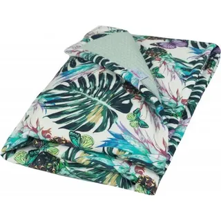 Prestige Zweilagige Baumwoll-Decke 75x100 Blattmuster