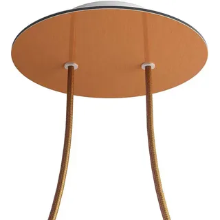 Creative Cables Kror202f108 Rose-one Rundes Satin Kupfer Rosé-gold Set - Multicolor - 200 mm