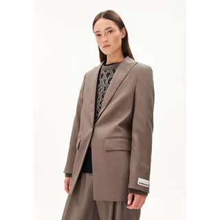 MIKULAA BLAZER |  TENCELTM Lyocell-Mix - braun (XS)