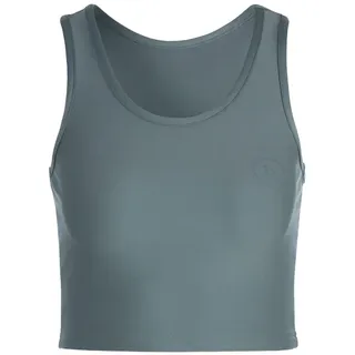 LASCANA ACTIVE Crop-Top Damen dunkelgrün Gr.XS (32/34)