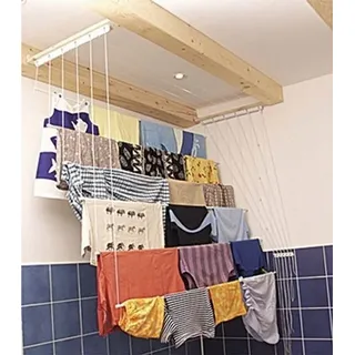 deckentrockner IDEAL 170cm 6 Stangen PH+Metall. BÍ