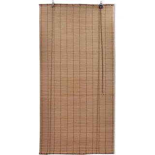 vidaXL Bambusrollos 2 Stk. 120x220 cm Braun - Bronze