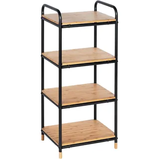Wenko Regal Loft Bambus mit 4 Etagen