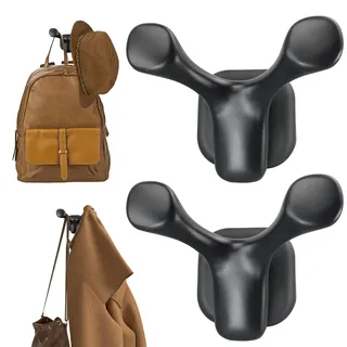 Robuste Magnethaken für Mäntel, Hüte, Werkzeuge, leistungsstarker Magnet, gummiert, Haken für alle Metalloberflächen, vielseitige Organisation für Zuhause, Büro, Garage, Kreuzfahrt, Wohnmobil,