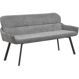 byLIVING »Rico« 1 Stk. tlg. gemütliche Esszimmerbank in 140 oder 160cm, hochwertiger Stoffbezug