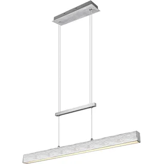 Trio Paros 1-flg. 21 W 2 x 5,5 W 40 cm rund grau Metall