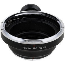 Fotodiox Pro Lens Mount Adapter Compatible Bronica SQ Lenses on Nikon F-Mount Cameras