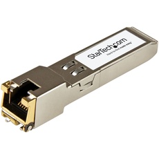 Bild StarTech.com Transceiver Modul (SFP Module, 10/100/1000Base-TX Palo Alto Networks kompatibel, Kupfer, RJ-45 Kupfer mit DDM)